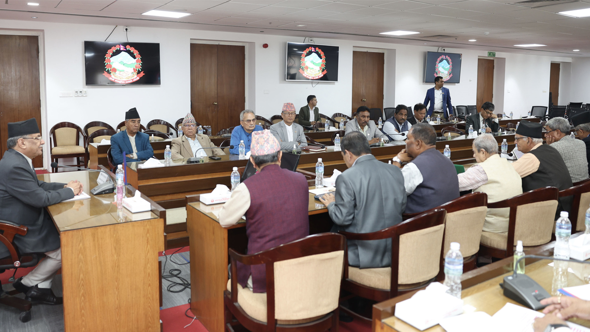 सरकारलाई समर्थन गर्ने दलको बैठक सम्पन्न